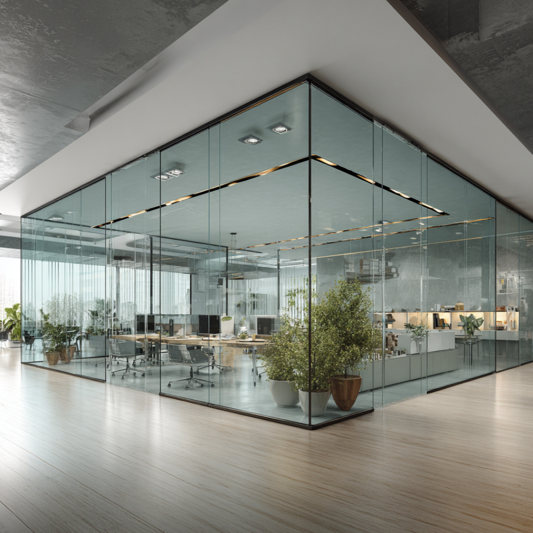glass partitions