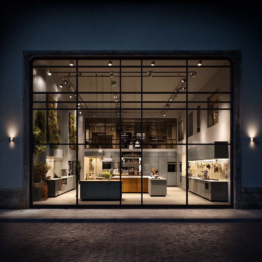 kitchen shop front