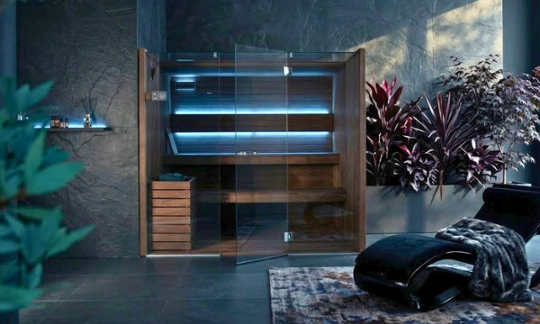 thermal nuclr glass for saunas at home